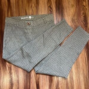 Betabrand Textured Gray Trousers
